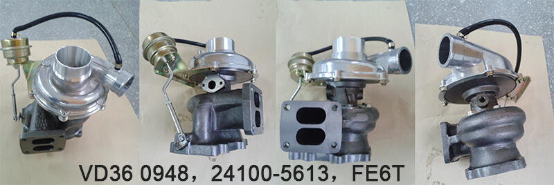 turbocharger RHC6 24100-5613 VD36
