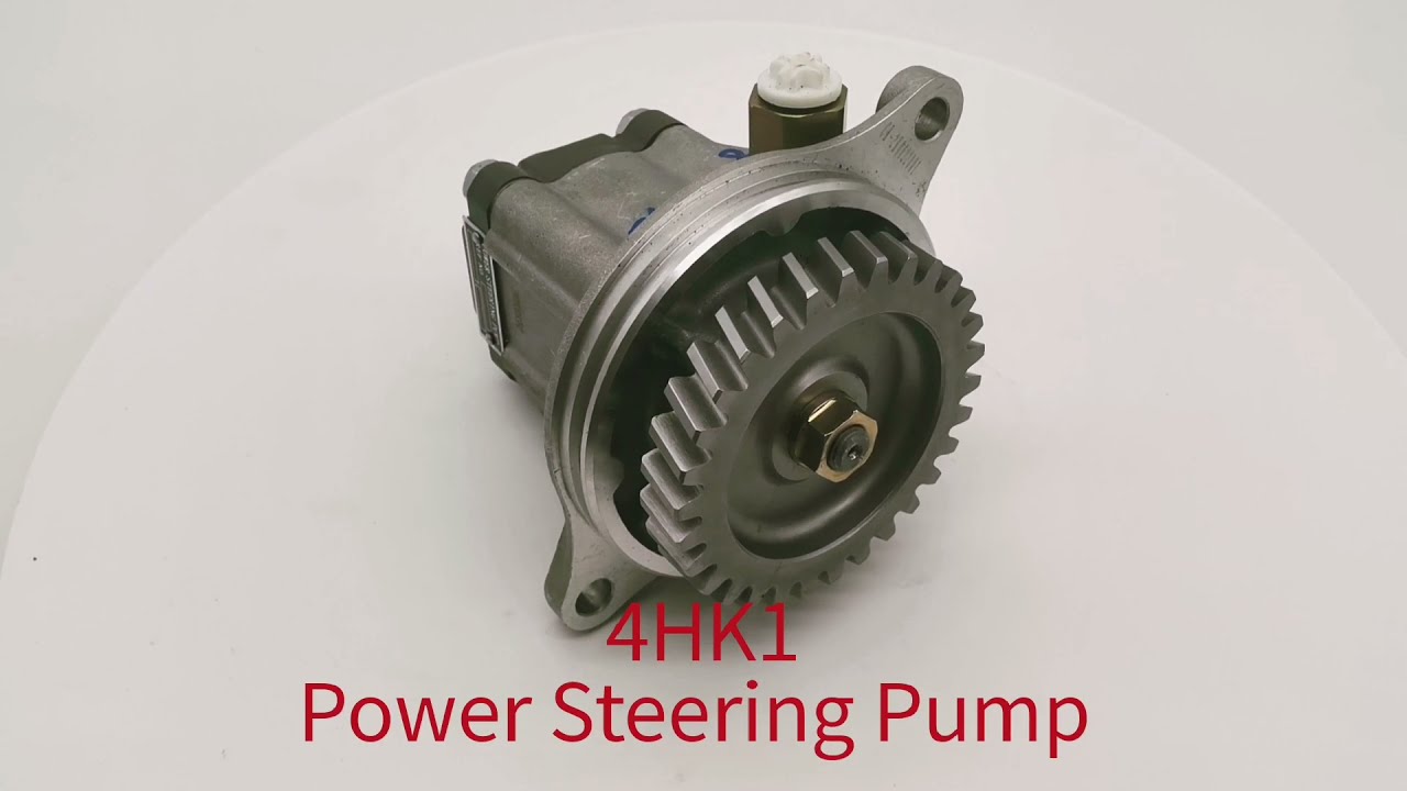 After market ISUZU 4HK1 power steering pump
